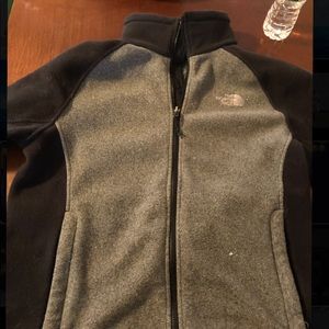 North Face zip up fleece